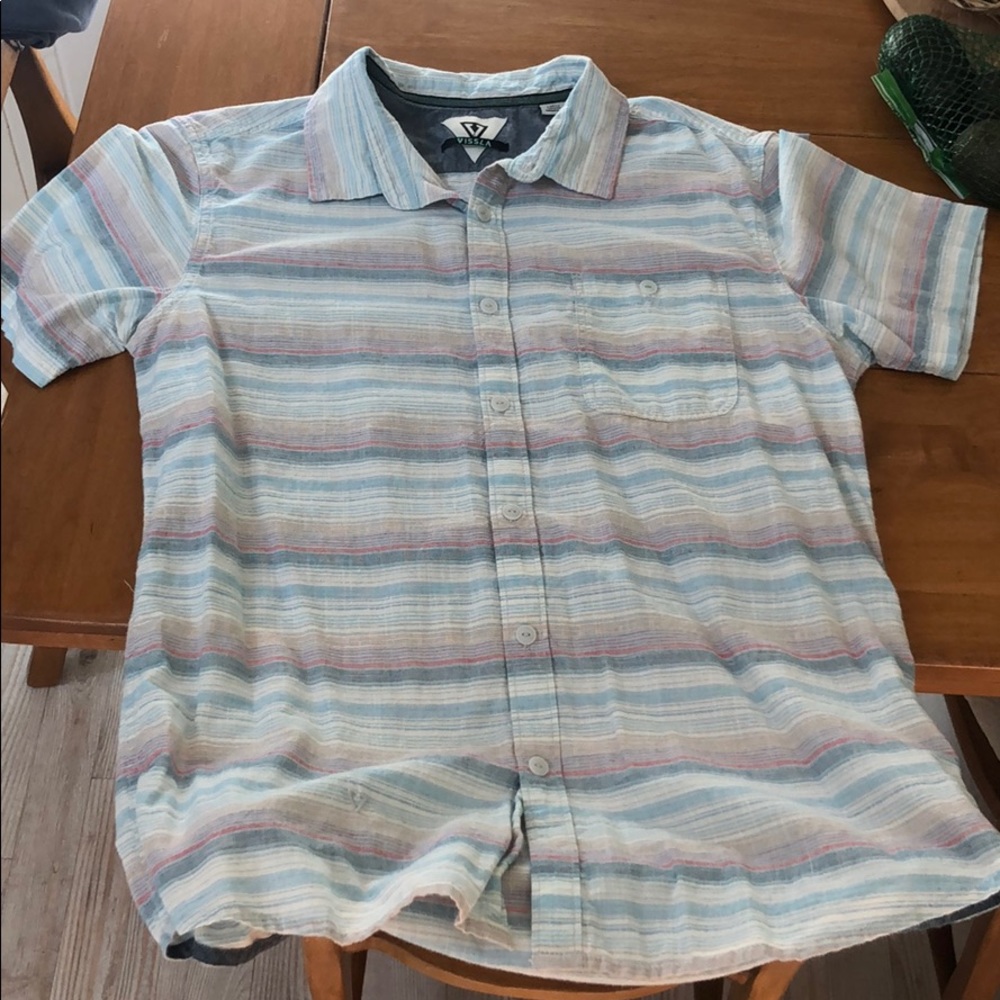 NWOT VISSLA shortsleeved shirt Large